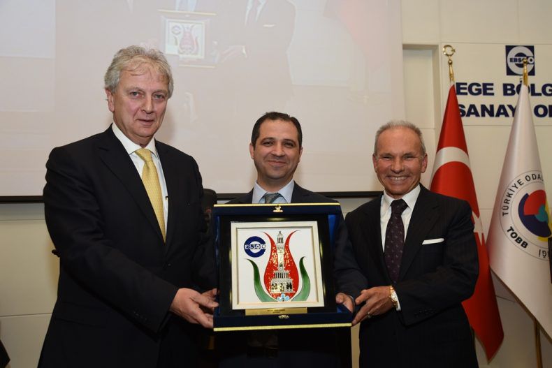 Avukat Zeki Demir EBSO Olağan Meclis Toplantısına Katıldı