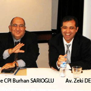 Avukat Zeki Demir İTİMAT Bağımsız Dent. ve YMM lik AŞ Seminerinde