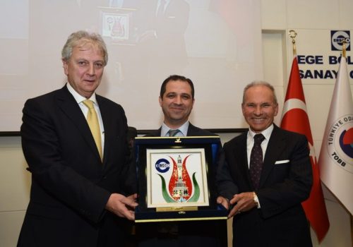 Avukat Zeki Demir EBSO Olağan Meclis Toplantısına Katıldı
